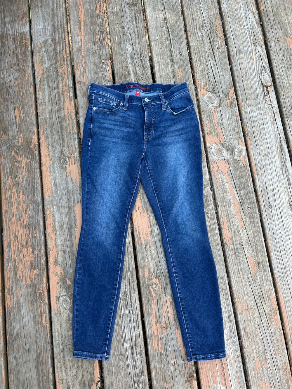 Lucky Brand Women’s Dark Blue Skinny Jeans - Stretch Denim